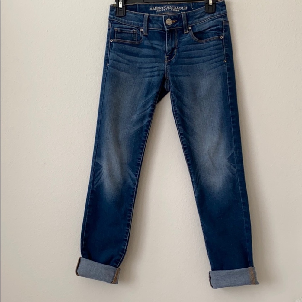 American Eagle Jean Capris